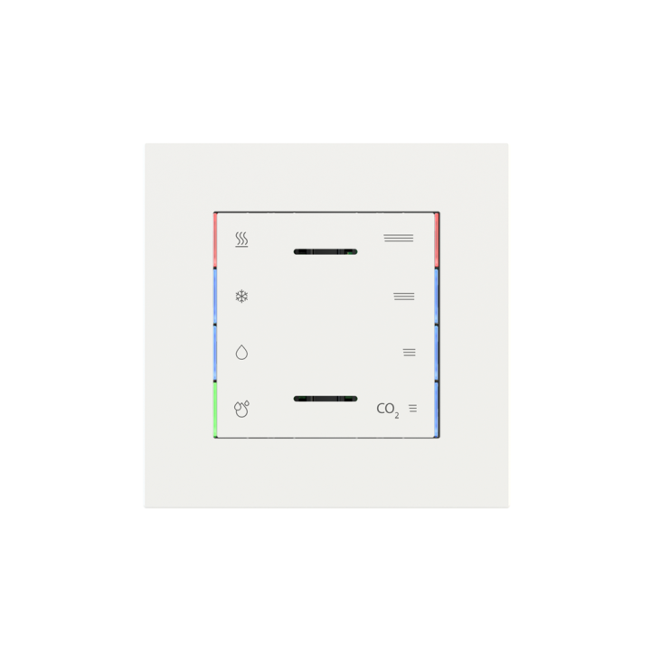 kit 1 rocker 71 serie Square ET2 (60X60) Fenix NTM White Malè