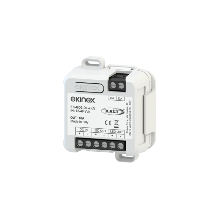 DALI dimmer 12/48 Vdc 2 channels