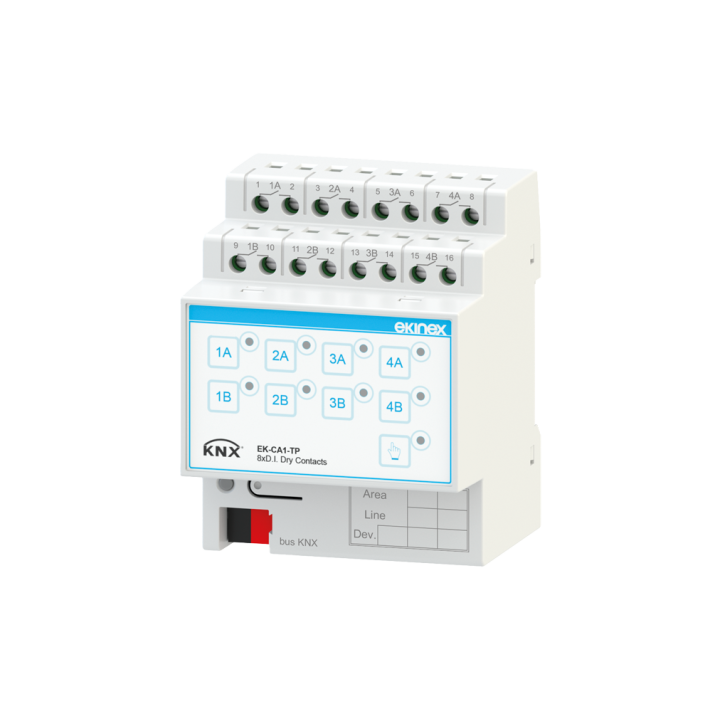 Analog/digital inputs module - 8-fold