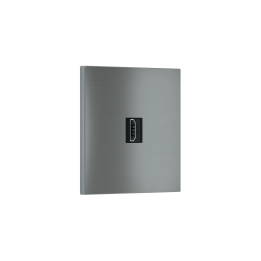 Square magnetic plate for keystone system Proxima series Metal Quantum Carbon
