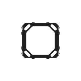 Ekinex накладка черный EK-TAQ-1-CH