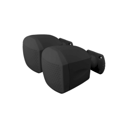 On-wall speaker 40W black IP66 (pair)