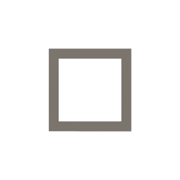 Square Plate 71 (Form/Flank/NF) (80x80) 1 window (60x60) Fenix NTM Grey London