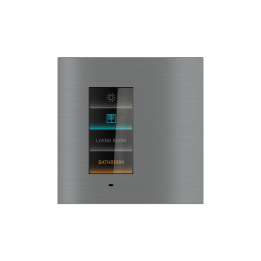 Signum square plate Surface Metal Titanium
