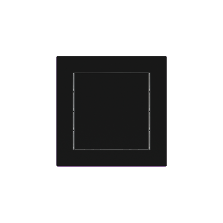 Package single square rocker - black