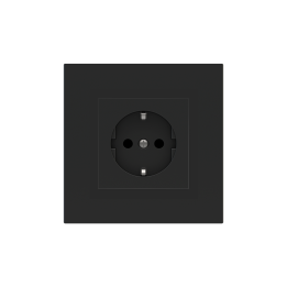 Ekinex накладка 20venti 98x98 mm Black Ingo Fenix NTM EK-SQG-FNI