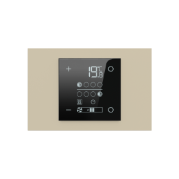 Rectangular Plate 71 (Form/Flank/NF) (80x121) 1 window (60x60) Fenix NTM Beige Luxor