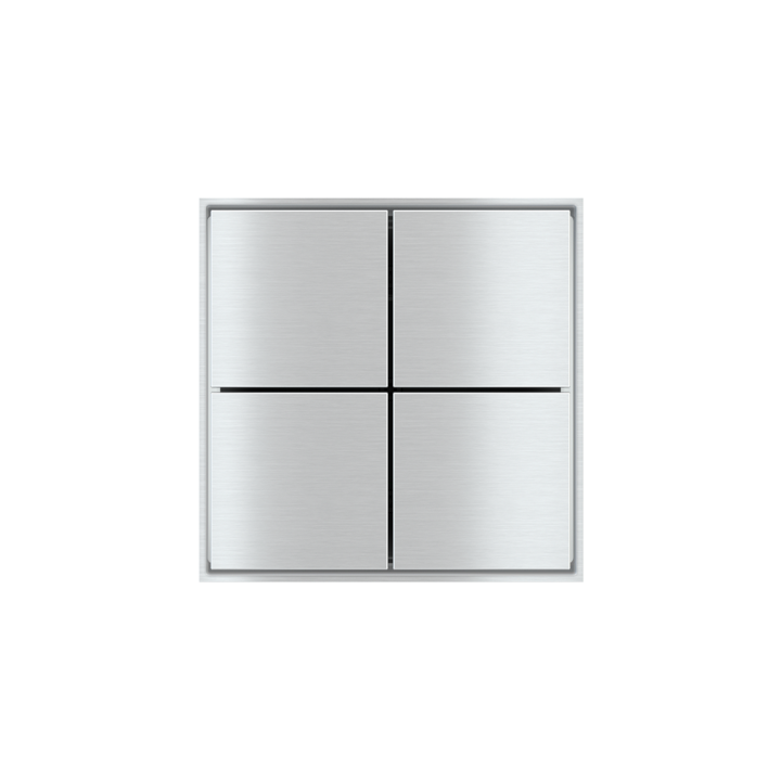 Ekinex накладка Form/Flank/NF 40x40 mm металл EK-TQQ-GBQ