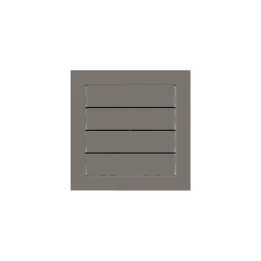 kit 1 rocker 71 serie horizontal rectangular (60X15) with symbols Fenix NTM Beaver Ottawa