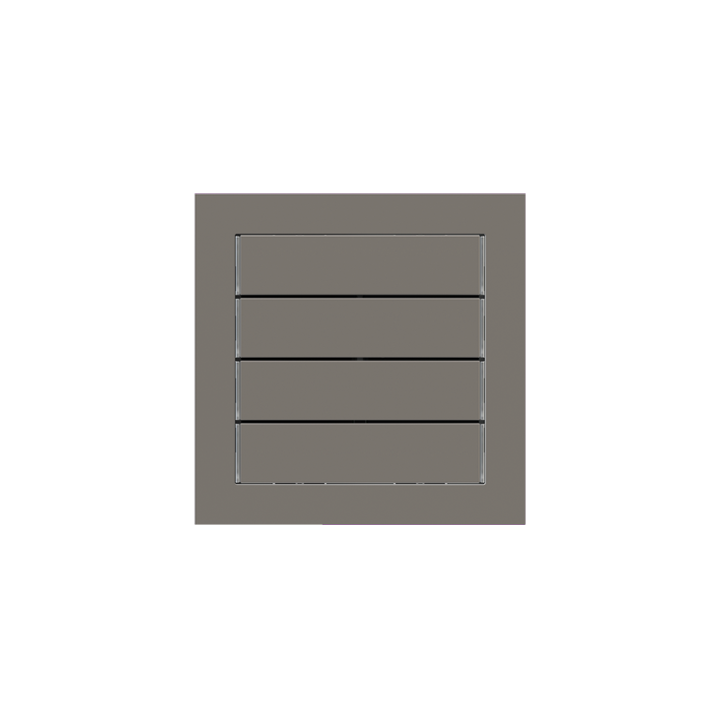 kit 1 rocker 71 serie horizontal rectangular (60X15) with symbols Fenix NTM Beaver Ottawa