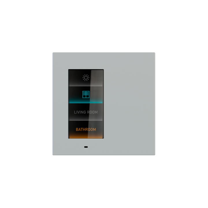 Signum square plate Deep Fenix NTM Grey Efeso