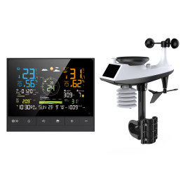 Immax NEO LITE Smart Professional Weather Station, 7in1 Sensor 07528L