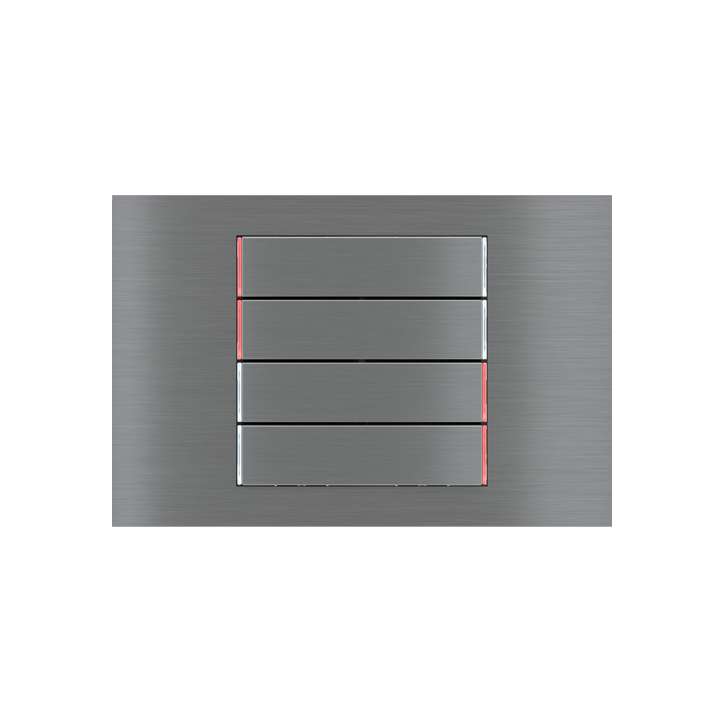 Ekinex накладка 71 60x15 mm титан металл EK-T4R-GBS