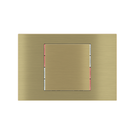 Ekinex накладка 71 60x60 mm латунь металл EK-T1Q-GBB
