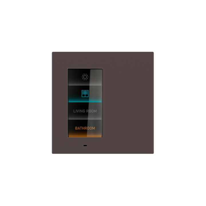 Signum square plate Deep Fenix NTM Cocoa Orinoco