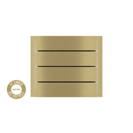 Ekinex накладка Form/Flank/NF 80x20 mm латунь металл EK-TRO-GBB