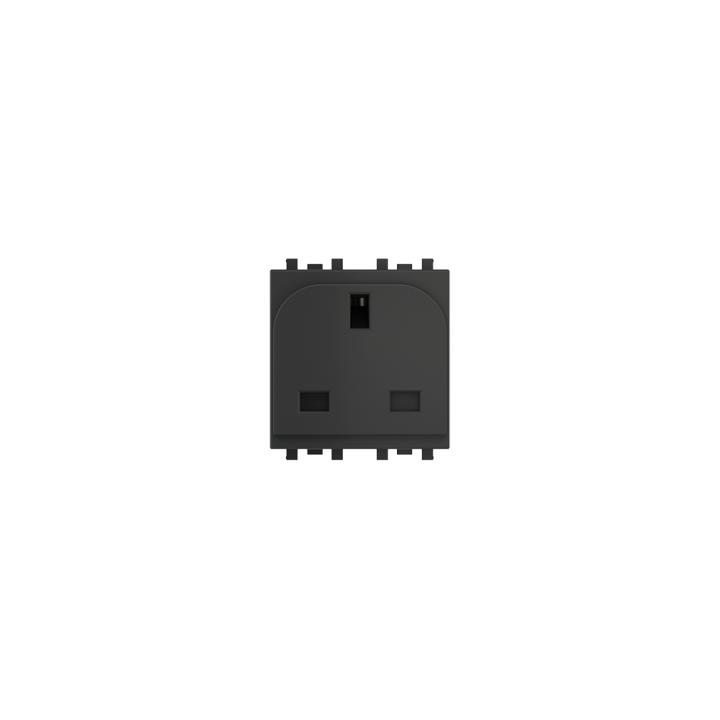 Power Socket UK Proxima series anthracite RAL 7016
