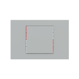 kit 1 rocker 71 serie Square (60X60) Fenix NTM Grey Ephesus