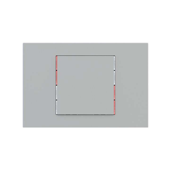 kit 1 rocker 71 serie Square (60X60) Fenix NTM Grey Ephesus