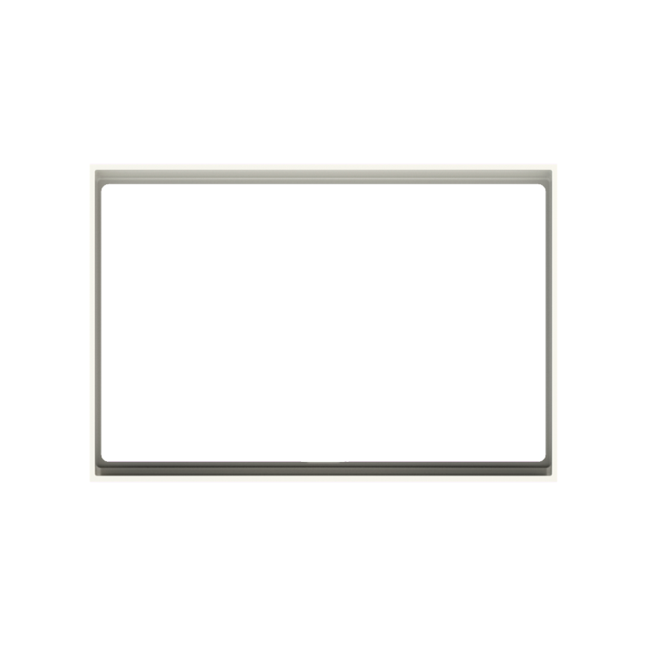 Rectangular Frame FF Form (86x126) White Plastic