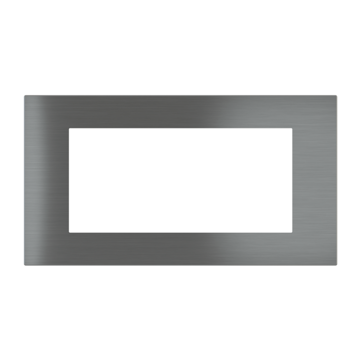 Rectangular magnetic plate (112x52 mm window) Proxima series Metal Quantum Carbon