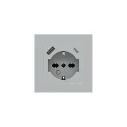 Ekinex накладка Form/Flank/NF 80x80 mm серый Fenix NTM EK-PQG-FGE