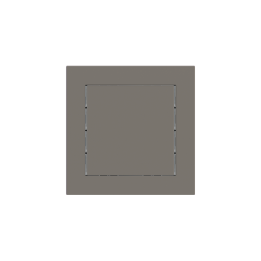 kit 1 rocker 71 serie Square with symbols (60X60) Fenix NTM Grey London