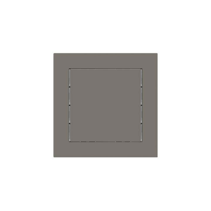 kit 1 rocker 71 serie Square with symbols (60X60) Fenix NTM Grey London