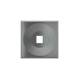 Square magnetic plate for keystone system ERA series Metal Quantum Carbon
