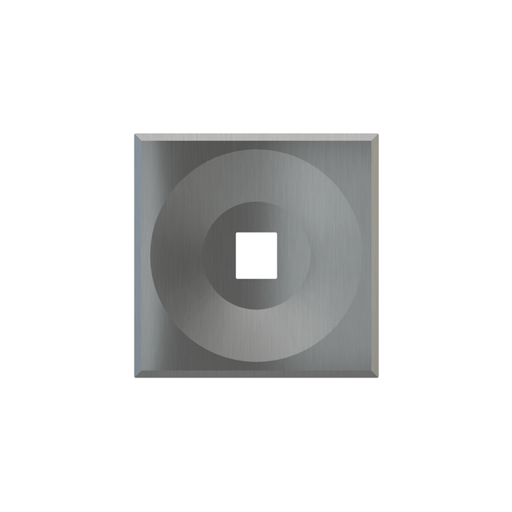 Square magnetic plate for keystone system ERA series Metal Quantum Carbon