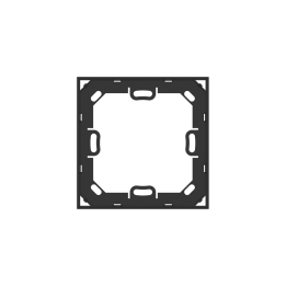 Package 1 pcs. black adapter for NF plate