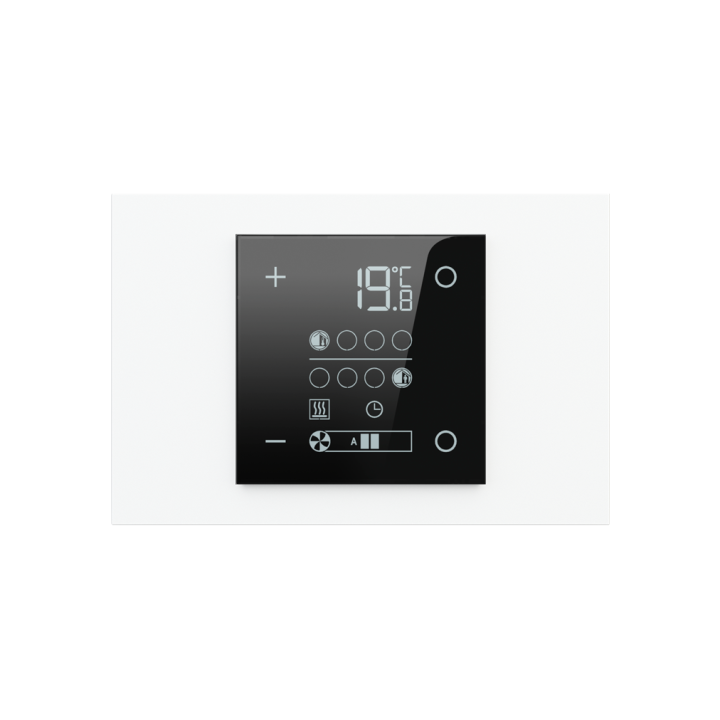 Ekinex накладка Form/Flank/NF 80x121 mm белый пластик EK-PRS-GAA