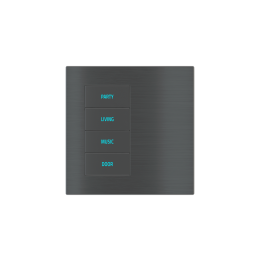 Ekinex настенная панель EK-E2E-TP-4L
