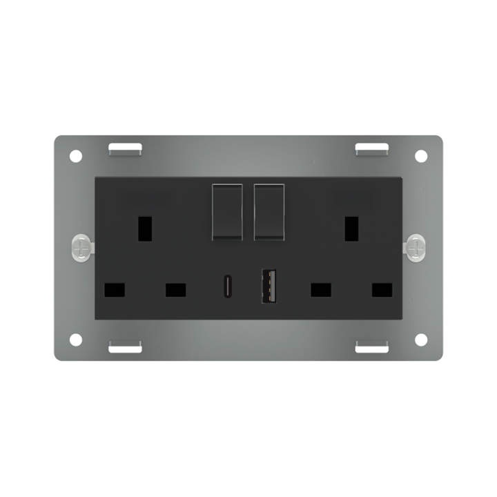 Ekinex розетка EK-PW2-UK-USB