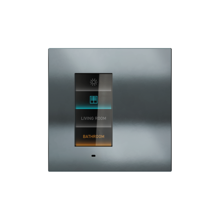 Signum square plate Surface Metal HT Black metal