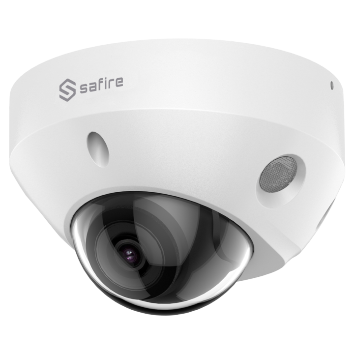 SAFIRE SF-IPD811WA-8U-AI2 8MP 4K Dome IP Camera with PoE, Wi-Fi, IP67, AI Analytics