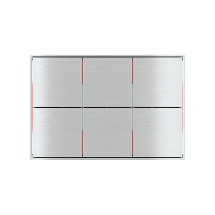 Square Frame FF Form (86X86) Alluminium Metal