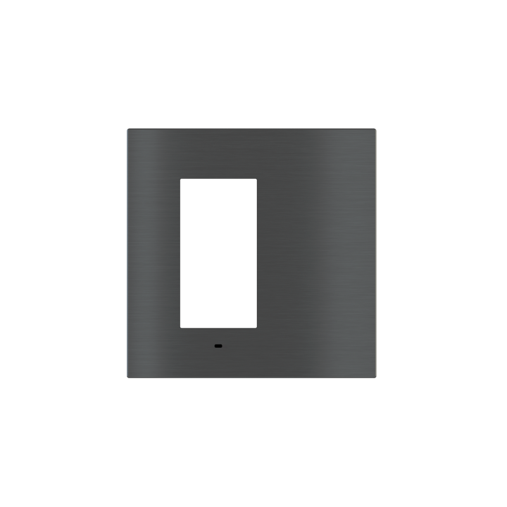 Signum square plate Surface Metal Carbon