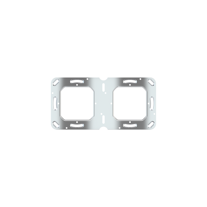 2-place mounting support - 20venti and 71 series devices