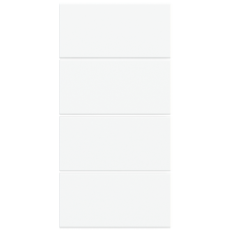 Kit 1 rocker 20Venti serie horizontal rectangular (30x15) with symbols Pure white Plastic