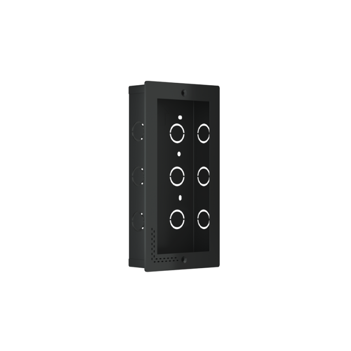 Frame for Dico flush mounting (120x230) Metal Black