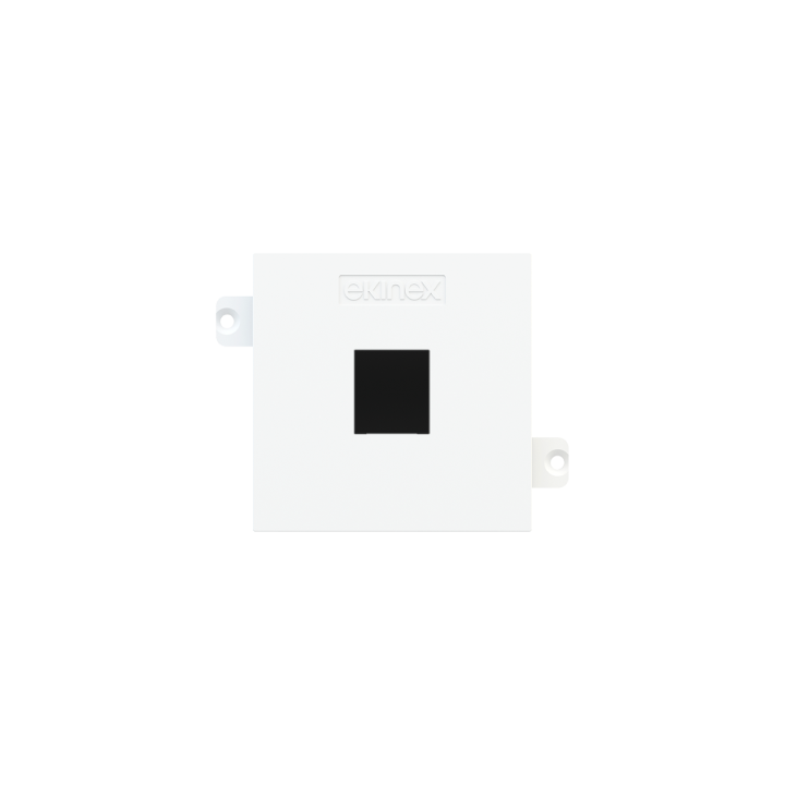 Ekinex накладка Keystone Pure white EK-KSC-1K-GAR