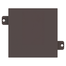Ekinex накладка 55x55 mm Cocoa Orinoco Fenix NTM EK-A55-FCC