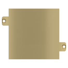 Square hole cover (55x55) Metal Brass