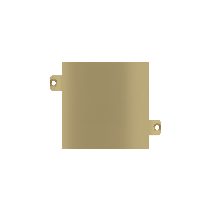 Ekinex накладка 55x55 mm латунь металл EK-A55-GBB