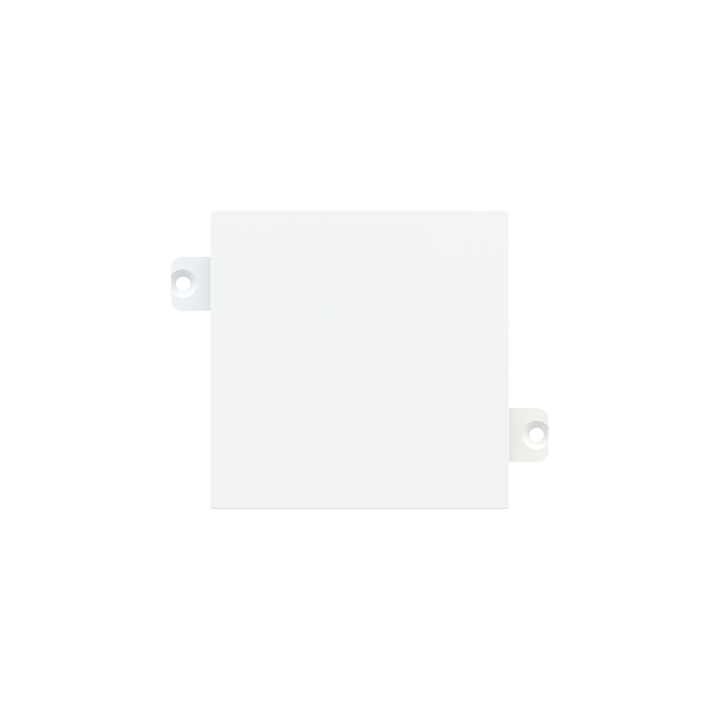 Square hole cover (55x55) Plastic White