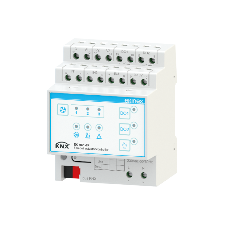 Ekinex актуатор KNX EK-HC1-TP