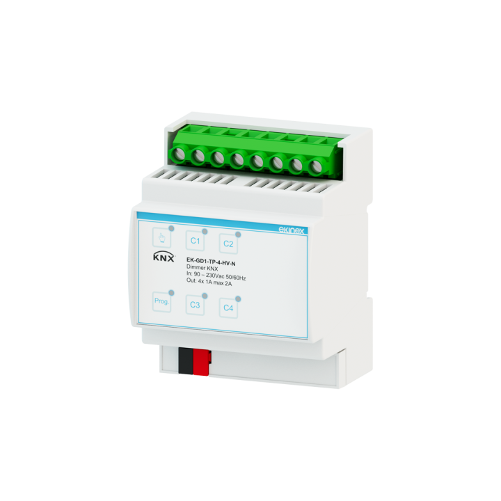 Ekinex контроллер KNX EK-GD1-TP-4-HV-N