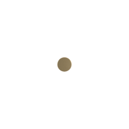 Kit of 1 round button Proxima series Metal Antique Brass
