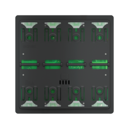 KNX pushbutton with thermostat ERA series RBG LED